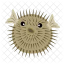 Puffer Fish Fish Fishing Icon
