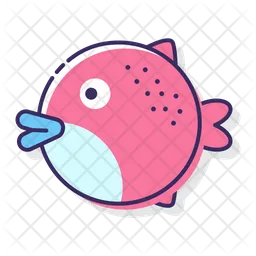Puffer Fish  Icon