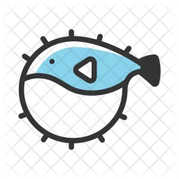 Puffer fish  Icon