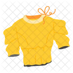 Puffiger Pullover  Symbol