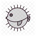 Pufferfish Toadfish Blowfish Icon