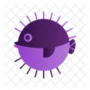 Pufferfish Toadfish Blowfish Icon