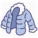 Pufferjacke Symbol