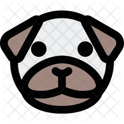 Pug Emoji Icon