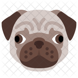 Download Free Pug Icon Of Flat Style Available In Svg Png Eps Ai Icon Fonts