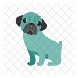 Download Free Pug Dog Icon Of Flat Style Available In Svg Png Eps Ai Icon Fonts