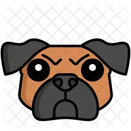 Pug dog  Icon
