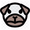 Pug Molesto Icono