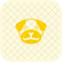 Pug Pouting Icon