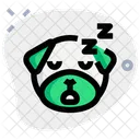 Pug Sleeping Snoring Icon