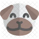 Pug Smiling  Icon