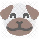 Pug Smiling Icon