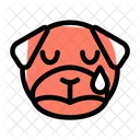 Pug Tear Icon