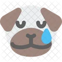 Pug Tear Icon
