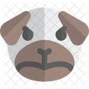 Pug Upset  Icon