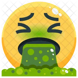 Puke Emoji Icon