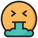 Puke Emoji Expression Icon