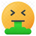 Puke Face Emoji Icon