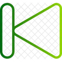Pular Para Tras Voltar Multimidia Ícone