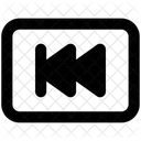Pular Para Tras Btn Multimidia Retroceder Ícone