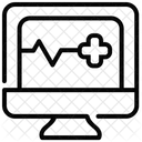 Statistique Soins De Sante Medical Icône