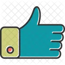 Pulgar arriba  Icono