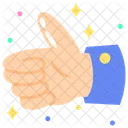 Pulgar arriba  Icono