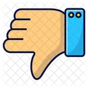 Pulgar hacia abajo  Icon