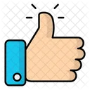 Pulgares Arriba Icono