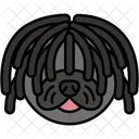 Puli Pelaje Acordonado Mamifero Icono