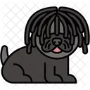 Puli Pelaje Acordonado Mamifero Icono
