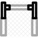 Pull Up Bar Fit Fitness Icon