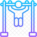 Pull Up Fitness Strength Icon