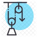 Pulley Lever Physics Icon