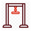 Pulley Machine Fitness Gym Icon