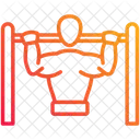 Pulling Up Gym Workout Icon