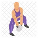 Round Weight Ball Kettlebell Icon