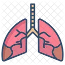 Pulmoes Pneumonia Virus Corona Icon