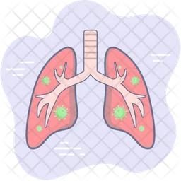 Pneumonia pulmonar  Ícone