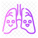 Pulmon Pulmonar Pulmones Icono