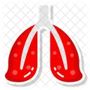 Pulmonary Organs Respiratory Organs Breathing Apparatus Icon