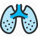 Pulmones Aliento Neumologia Icono