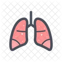 Los Pulmones Pulmonar Humano Icono