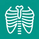 Pulmones X Rayos Icono