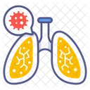 Pulmones Organo Anatomia Icono