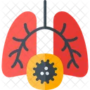 Pulmones De Emergencia Virus Corona Medico Icono