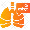 Pulmones humeantes  Icono