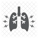 Pulmones Dolor Doloroso Icono