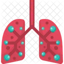 Pulmones infectados  Icono