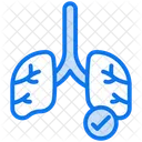 Pulmones sanos  Icono